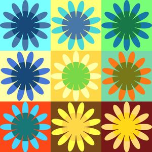 RETRO FLORES