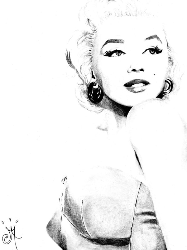 SKETCH A LA MARILYN