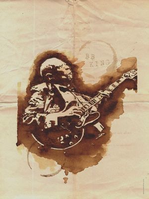 BB KING ILUSTRACAFÉ