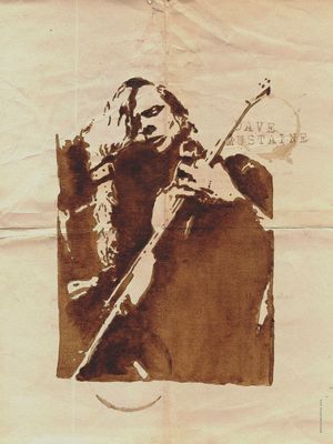 DAVE MUSTAINE ILUSTRACAFÉ