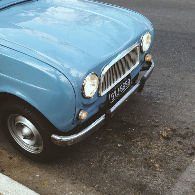 CARRINHO AZUL