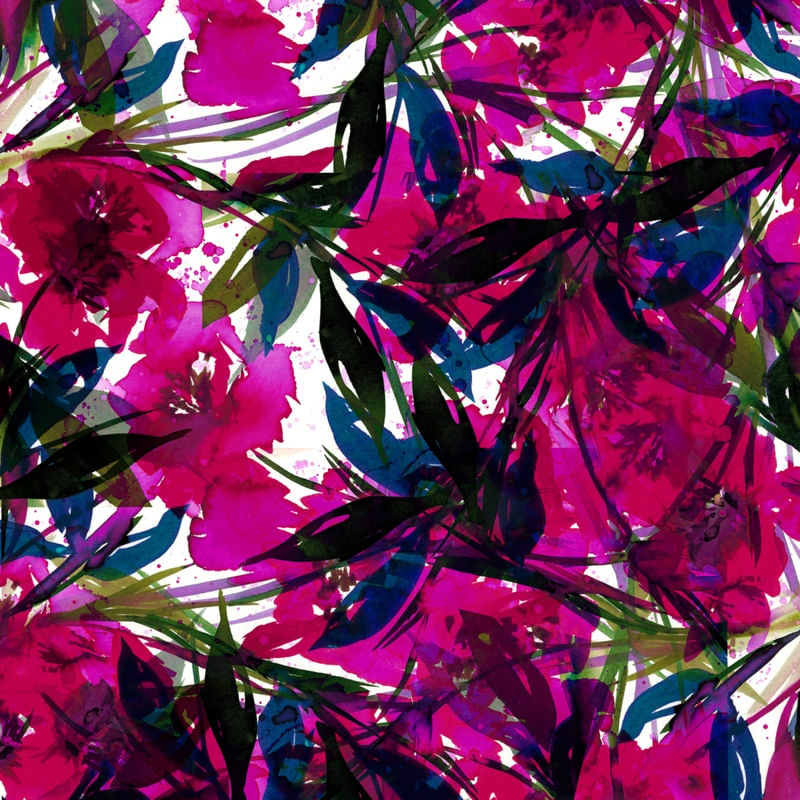 FLORAL FIESTA - MAGENTA