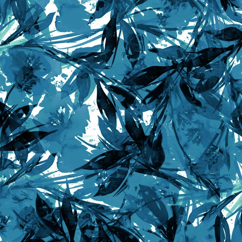 FLORAL FIESTA - BLUE