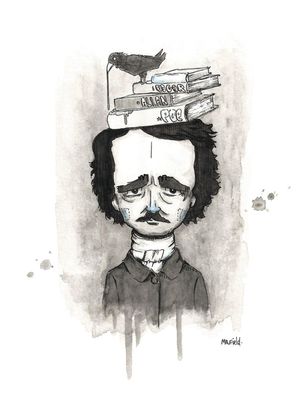 ALLAN POE E CORVO
