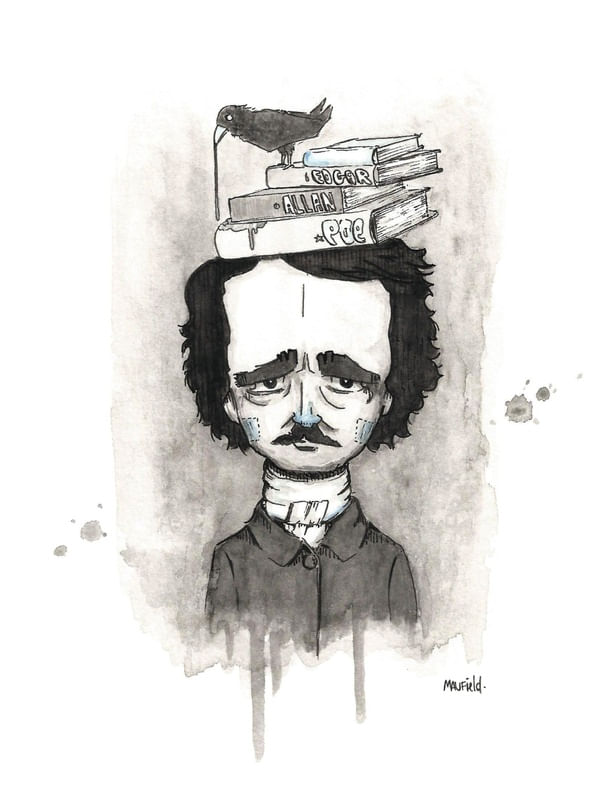 ALLAN POE E CORVO