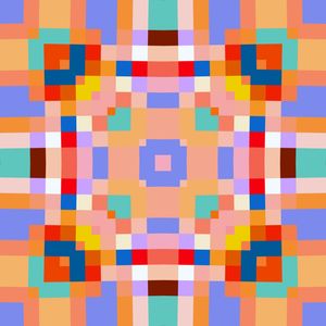 MANDALA EM QUADRADOS