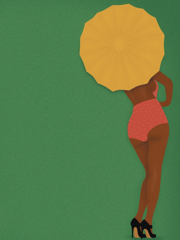 BLACK PIN-UP