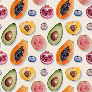 FRUTAS AQUARELA