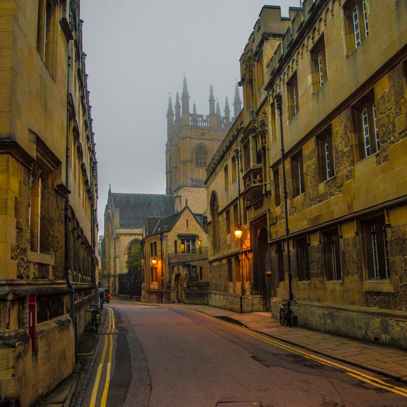 STREET OF OXFORD CITY