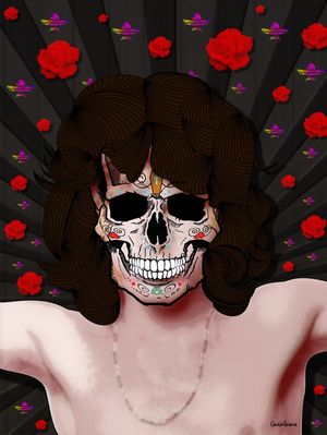 JIM MORRISON SKULL