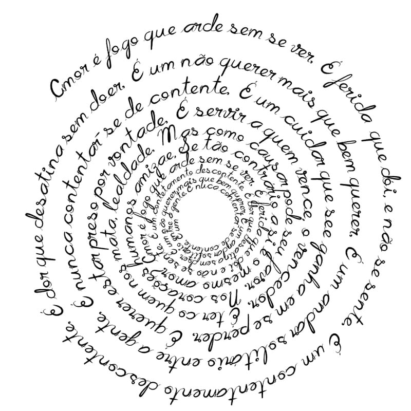 POESIA CIRCULAR