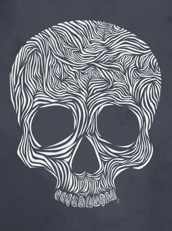 LINE SKULL