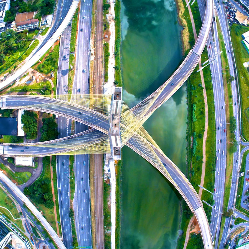 AÉREA PONTE ESTAIADA