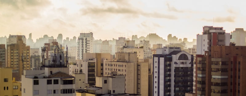 SILUETAS DE PRÉDIOS EM SÃO PAULO