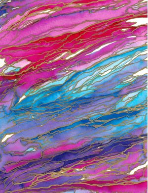 AGATA MAGIC - AQUA PINK RED