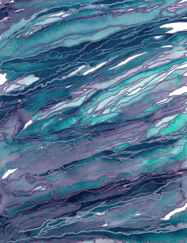 AGATE MAGIC - LILAC TURQUOISE