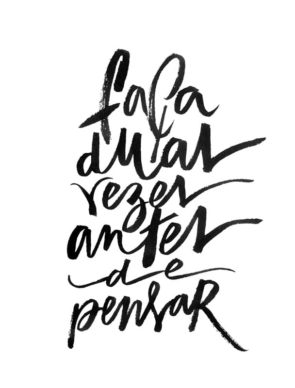 FAÇA DUAS VEZES