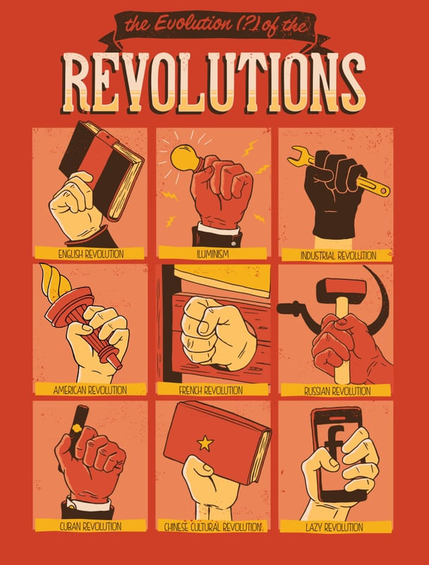 THE EVOLUTION OF THE REVOLUTIONS