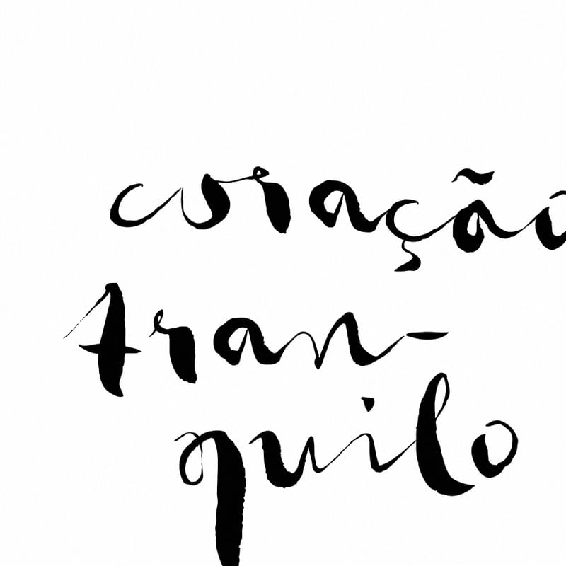 CORAÇÃO TRANQUILO