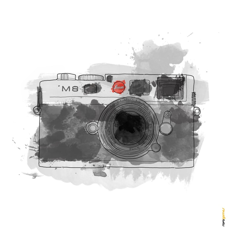 CÂMERA LEICA AQUARELA