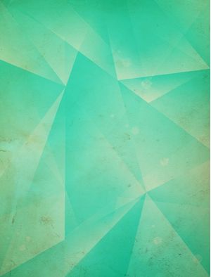 GEOMETRIC TRIANGULE GREEN