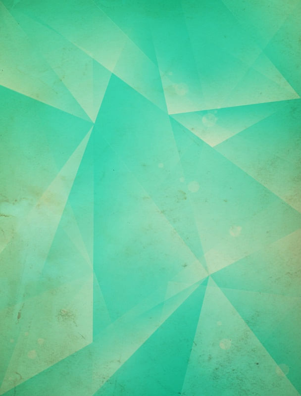 GEOMETRIC TRIANGULE GREEN