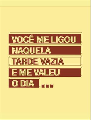 TARDE VAZIA