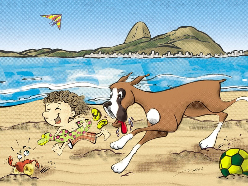 DOMINGO NA PRAIA