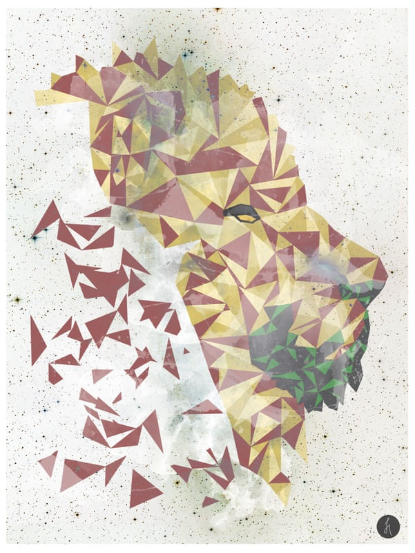 GEOMETRIC LION