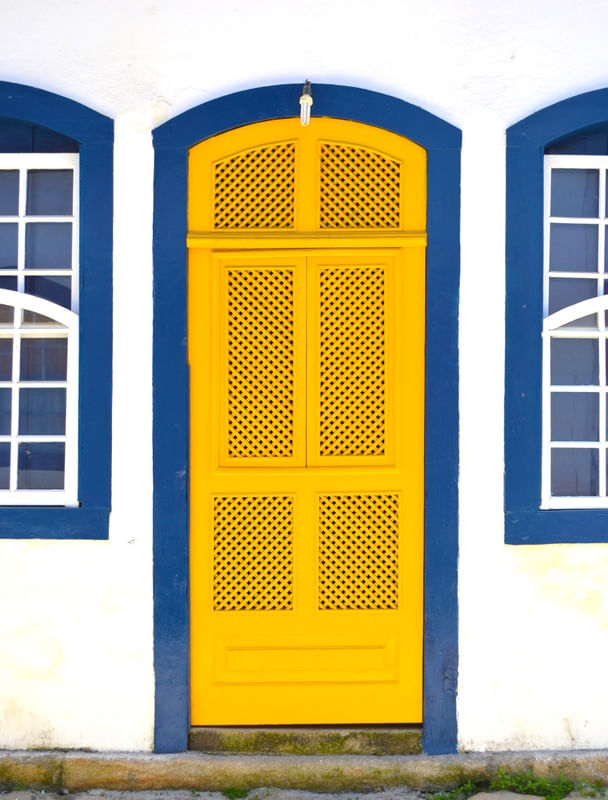 COLONIAL AZUL E AMARELO