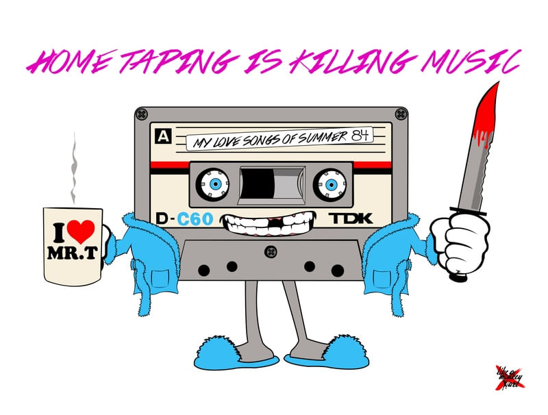 HOME TAPING IS KILLING MUSIC