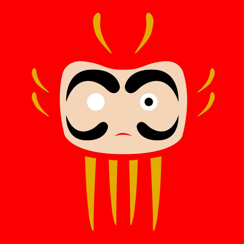 FLAT DARUMA