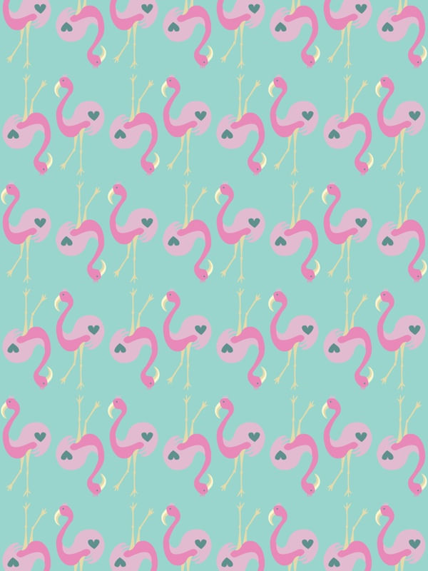 FLAMINGOS UP UP DOWN DOWN