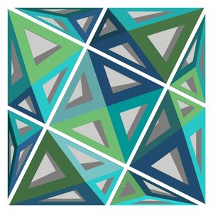 GEOMETRIC TRIANGLES PINA