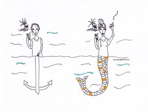 THE OLD LADY AND THE SEA