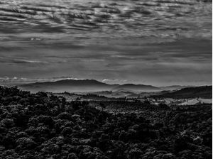 HORIZONTE EM TONS DE CINZA