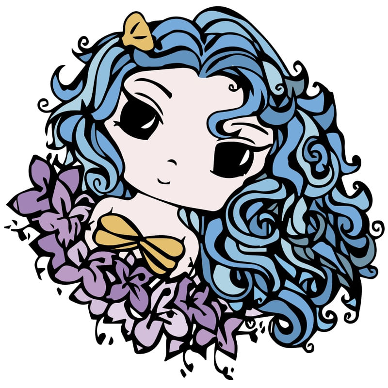THE BLUE MERMAID