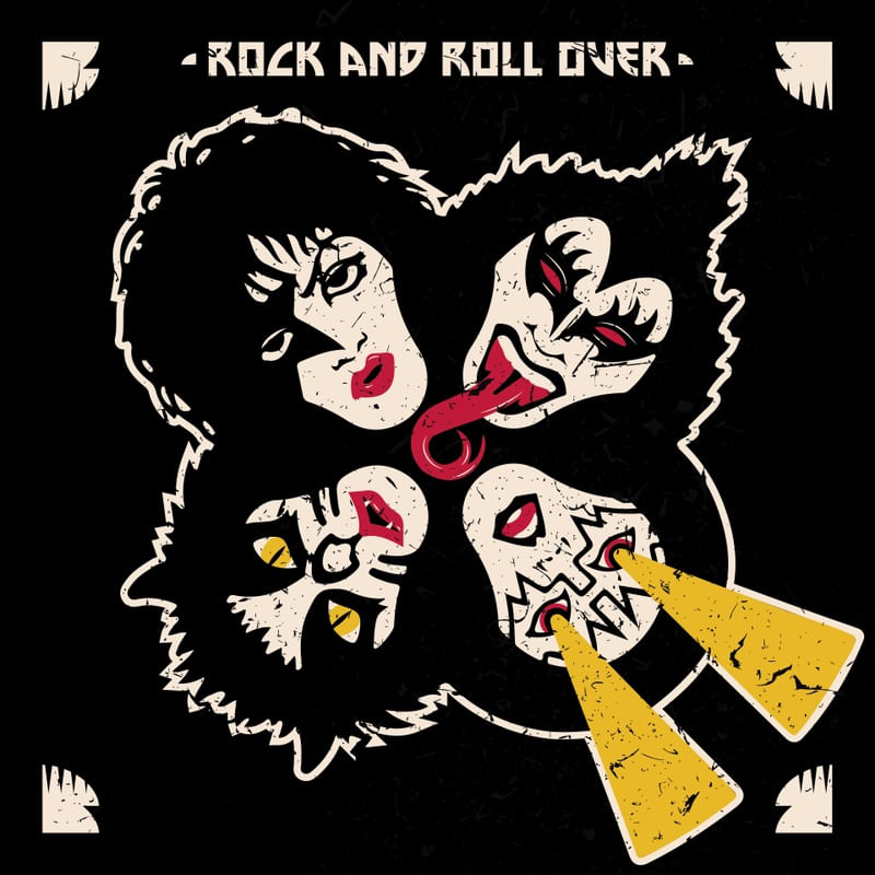 ROCK AND ROLL OVER - KISS