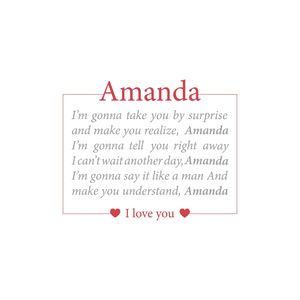 AMANDA (QUADRADO)