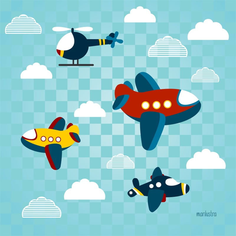 AVIÕES NO CÉU