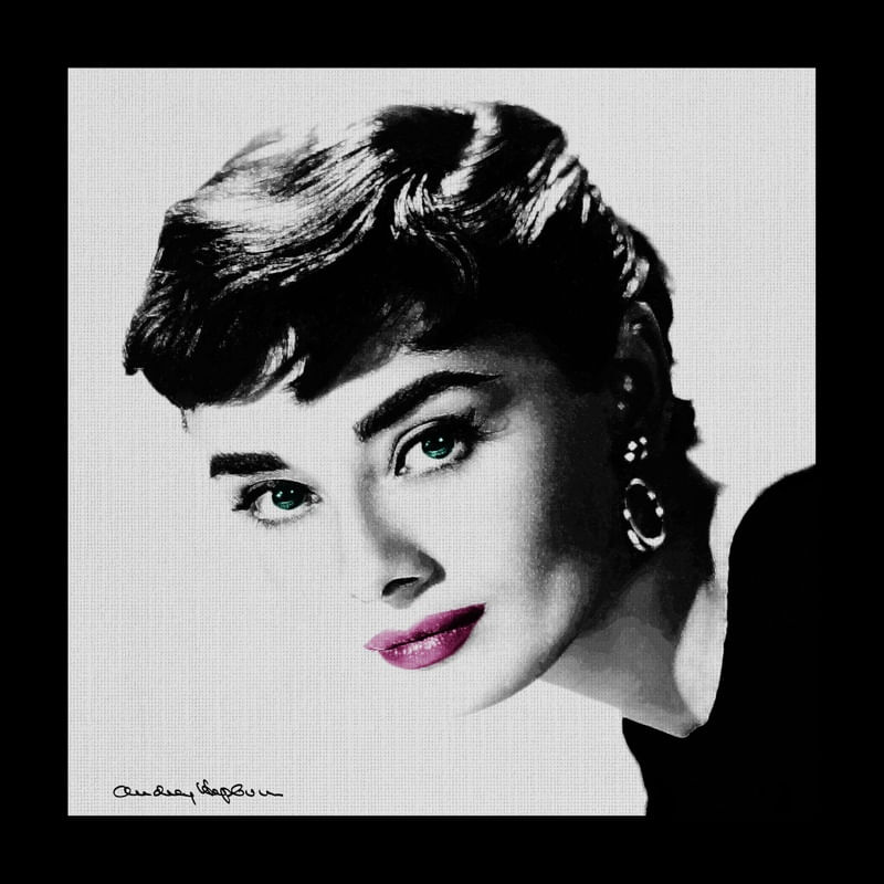 AUDREY IN WHITE