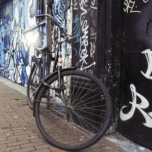 AMSTERDAM BIKE E GRAFITTI