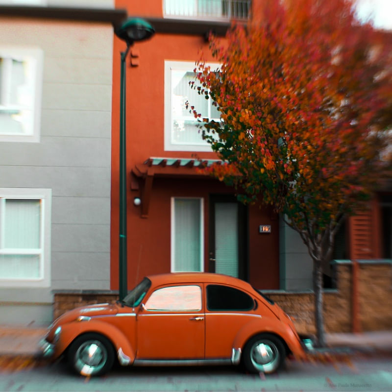 FUSCA LARANJA