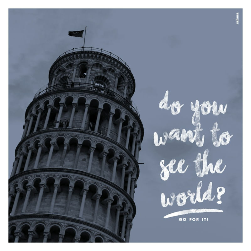 SEE THE WORLD - TORRE DE PISA