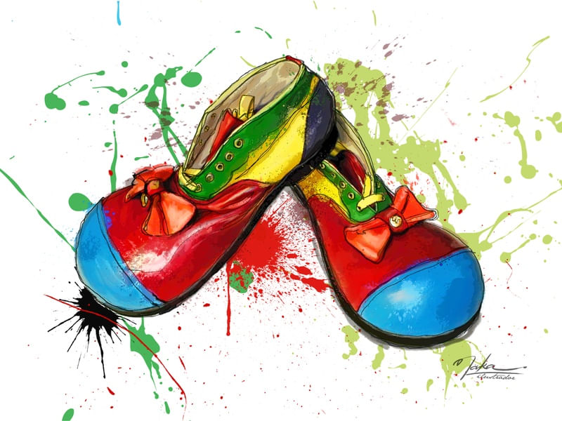 CLOWN SHOES