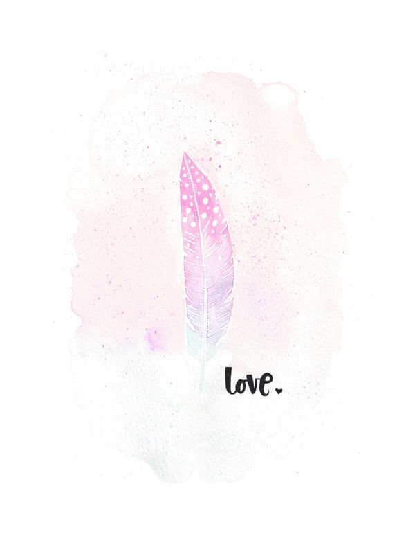 LOVE FEATHER