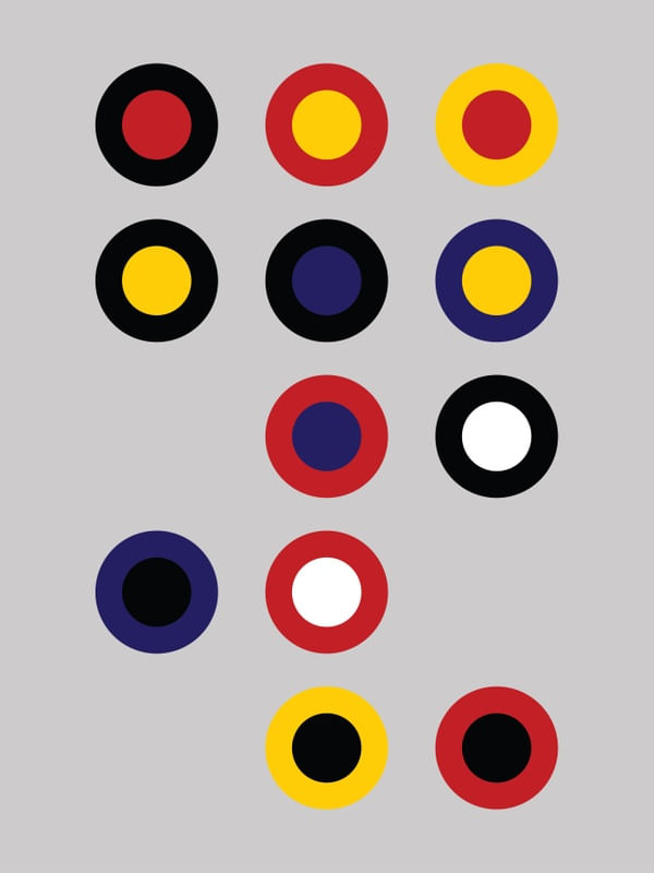 VINIL COLORS MONDRIAN #1