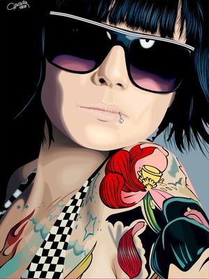 MODEL TATTOO