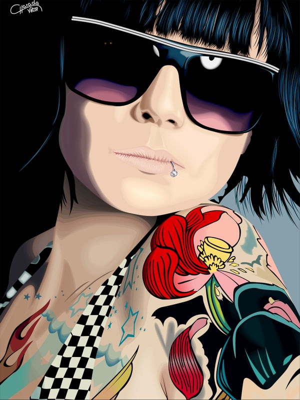 MODEL TATTOO