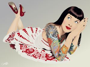 TATTOO PINUP